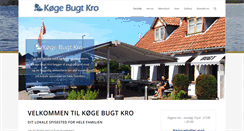 Desktop Screenshot of koge-bugt-kro.dk